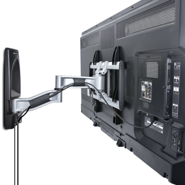 StarTech.com Draaibare TV Beugel voor 26" tot 65" (45kg) Flat of Curved TVs, VESA TV Muursteun, Inklapbaar/Kantelbaar, Low Profi - Afbeelding 5