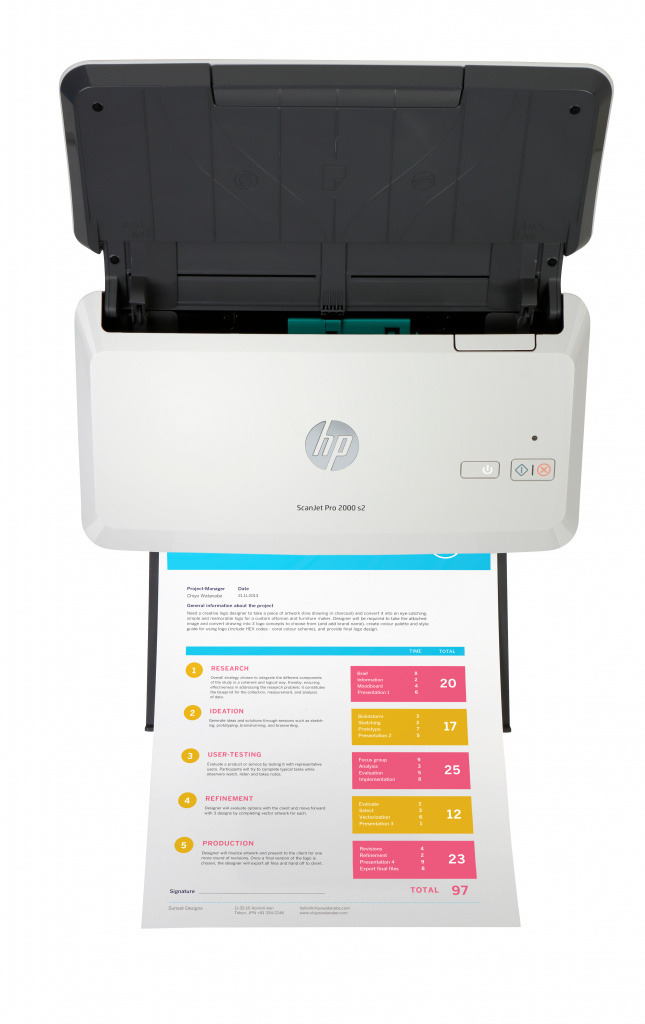 HP ScanJet Pro 2000 s2 Paginascanner 600 x 600 DPI A4 Zwart, Wit - Afbeelding 7