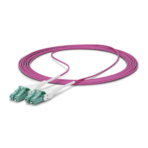 StarTech.com 3m LC naar LC (UPC) OM4 Multimode Glasvezel Netwerkkabel, Erika Violet, 50/125µm, 40G/100G, LOMMF/VCSEL, Uniboot Co - Afbeelding 5