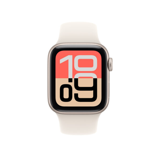 Apple Watch SE (3nd generation) OLED 40 mm Digitaal 324 x 394 Pixels Touchscreen Beige Wifi GPS - Afbeelding 2