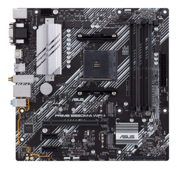 ASUS PRIME B550M-A WIFI II AMD B550 Socket AM4 micro ATX - Afbeelding 2