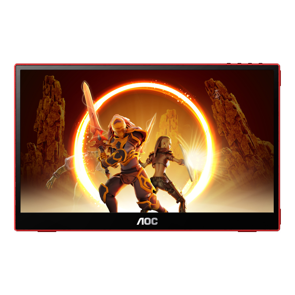 AOC 16G3 Draagbare televisie en monitoor Draagbare monitor Zwart, Rood 39,6 cm (15.6") TFT 1920 x 1080 Pixels - Afbeelding 12