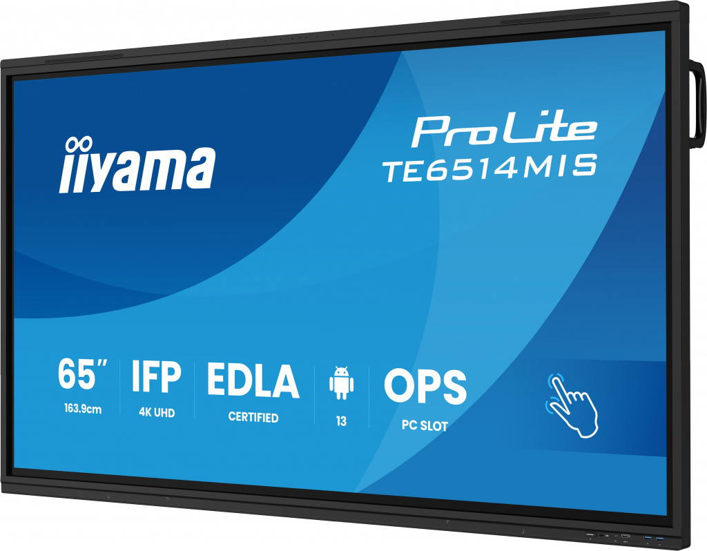 iiyama PROLITE TE6514MIS-B2AG Digitale signage flatscreen 165,1 cm (65") LCD Wifi 435 cd/m² 4K Ultra HD Zwart Touchscreen Type p - Afbeelding 17