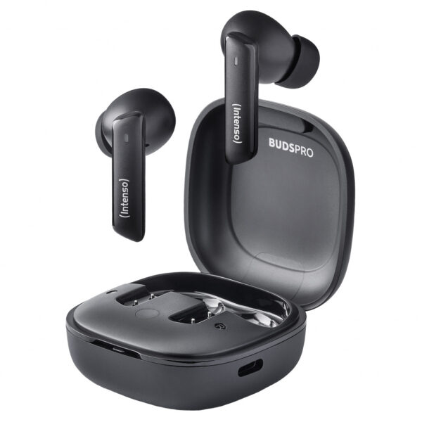 Intenso T500HAE Headset True Wireless Stereo (TWS) In-ear Gesprekken/Muziek/Sport/Elke dag USB Type-C Bluetooth Zwart - Afbeelding 6