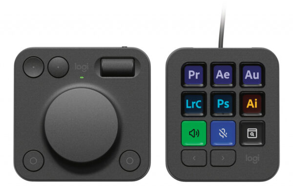Logitech MX Creative Console Toetsenblok Bluetooth/USB Grafiet