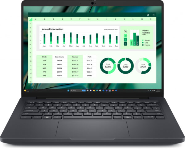 DELL Pro Max 14 MC14250 Intel Core Ultra 7 265H Mobiel werkstation 35,6 cm (14") Full HD+ 32 GB LPDDR5x-SDRAM 1 TB SSD NVIDIA RT