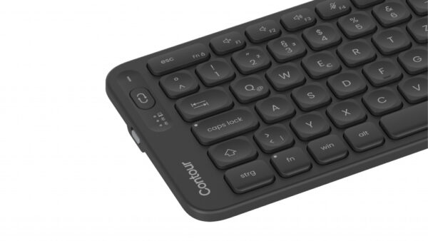Contour Design Balance toetsenbord Kantoor RF-draadloos + Bluetooth QWERTZ Duits Zwart - Afbeelding 3