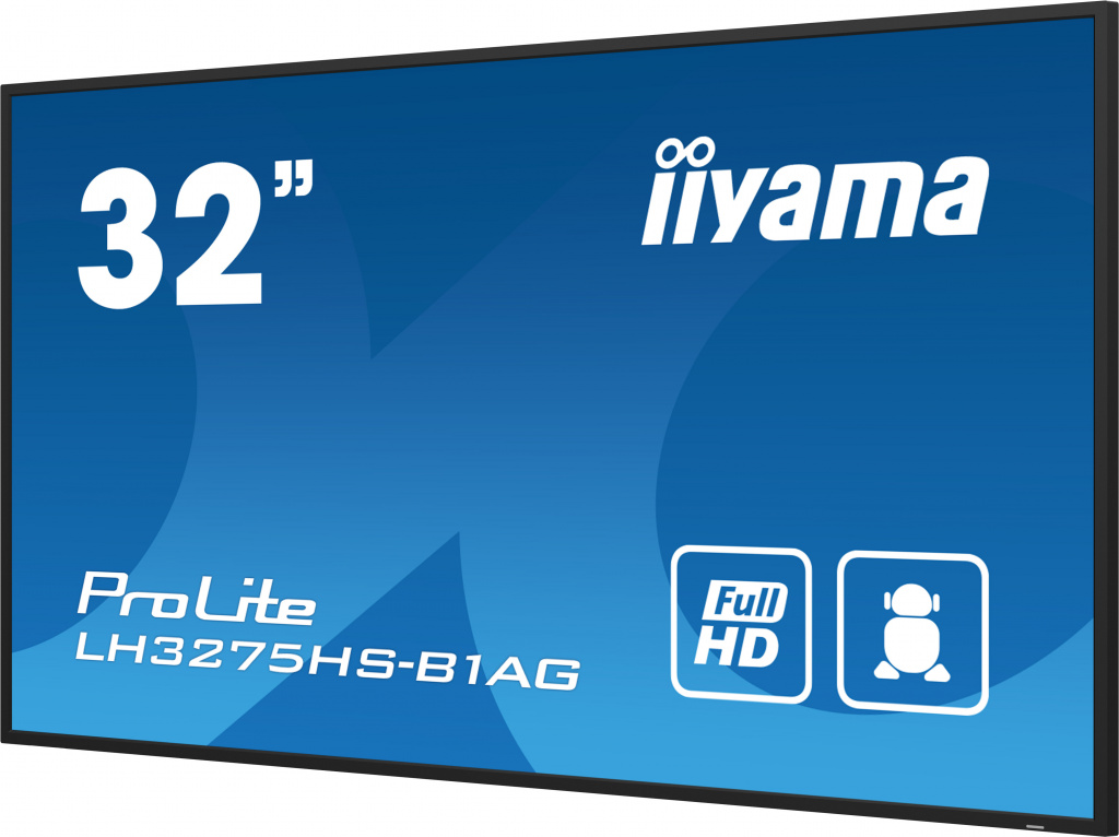 iiyama LH3275HS-B1AG beeldkrant Digitale signage flatscreen 80 cm (31.5") LCD Wifi 500 cd/m² Full HD Zwart Type processor Androi - Afbeelding 3