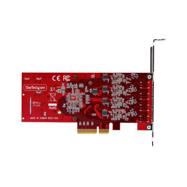 StarTech.com 4-Port USB-C PCIe Kaart, USB 3.2 10Gbps, USB Type-C PCI Express Uitbreidingskaart, 4x Onafhankelijke USB Controller - Afbeelding 6