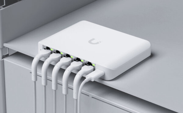 Ubiquiti UniFi Flex Mini 2.5G Managed 2.5G Ethernet (100/1000/2500) Power over Ethernet (PoE) Desktop Wit - Afbeelding 7
