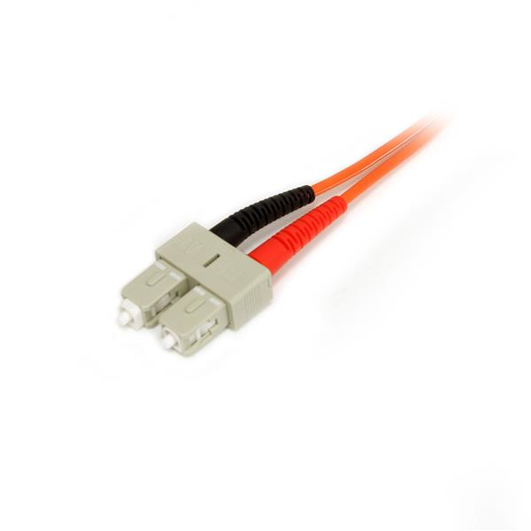 StarTech.com 1m Multimode 50/125 Duplex Glasvezel Netwerkkabel LC-SC - Afbeelding 3