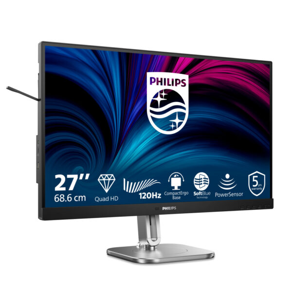 Philips 4000 series 27B2N4500/00 computer monitor 68,6 cm (27") 2560 x 1440 Pixels Quad HD LCD Grijs - Afbeelding 15