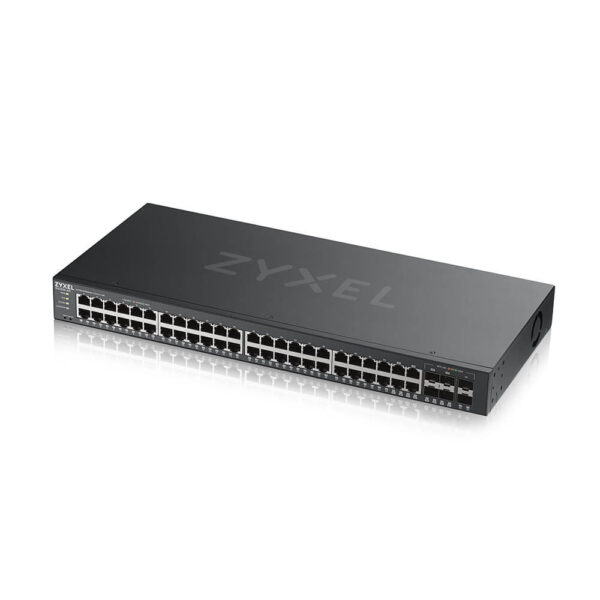 Zyxel GS2220-50-EU0101F netwerk-switch Managed L2 Gigabit Ethernet (10/100/1000) Zwart - Afbeelding 4