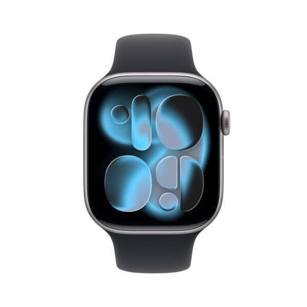 Apple Watch Series 11 OLED 46 mm Digitaal 416 x 496 Pixels Touchscreen 5G Grijs Wifi GPS - Afbeelding 2