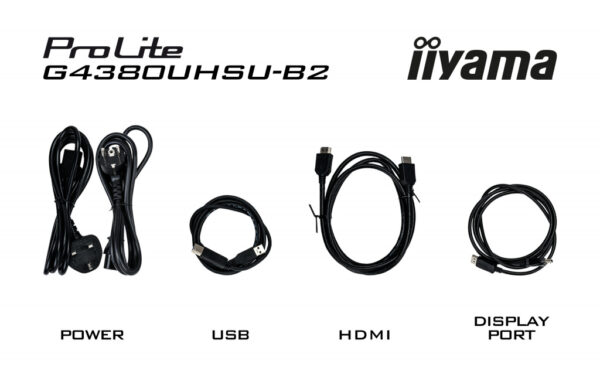 iiyama G-MASTER G4380UHSU-B2 computer monitor 108 cm (42.5") 3840 x 2160 Pixels 4K Ultra HD LED Zwart - Afbeelding 9