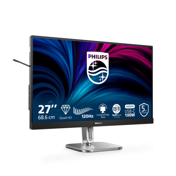 Philips 27B2U4601/00 computer monitor 68,6 cm (27") 2560 x 1440 Pixels Quad HD LCD Grijs - Afbeelding 13