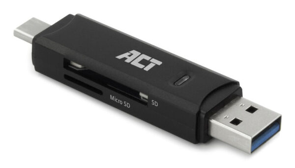 ACT USB-C/USB-A 3.0 card reader