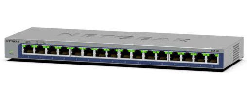 NETGEAR GS116 Unmanaged L2 Gigabit Ethernet (10/100/1000) Zwart - Afbeelding 2