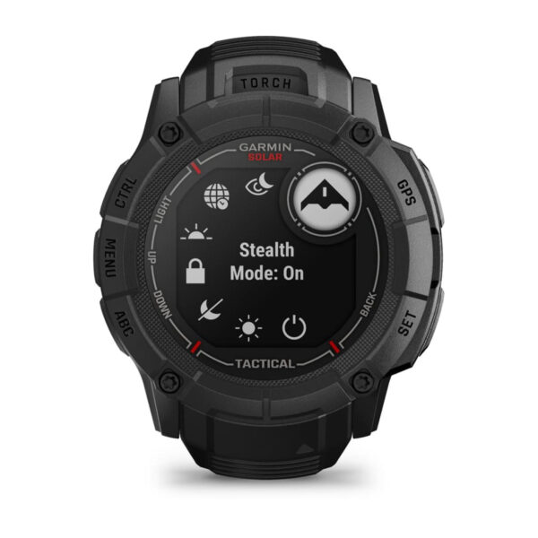 Garmin Instinct 2X Solar Tactical Edition 2,79 cm (1.1") MIP 50 mm Digitaal 176 x 176 Pixels Touchscreen Zwart GPS - Afbeelding 7