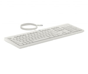 HP 225 Wired Mouse and KB G2 CWH Belgium - English localization AZERTY - Maus - AZERTY toetsenbord Inclusief muis Kantoor USB Wi