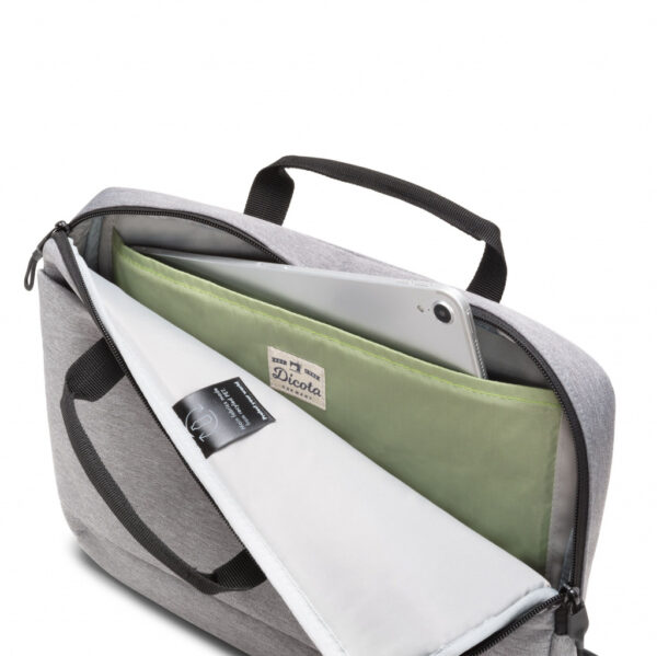 DICOTA Slim Eco MOTION 12 - 13.3" 33,8 cm (13.3") Aktetas Grijs - Afbeelding 8