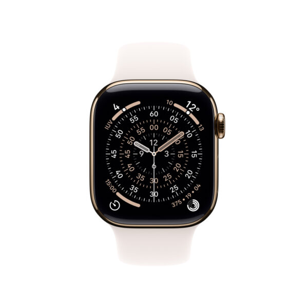 Apple Watch Series 11 OLED 42 mm Digitaal 374 x 446 Pixels Touchscreen 5G Titanium Wifi GPS - Afbeelding 2
