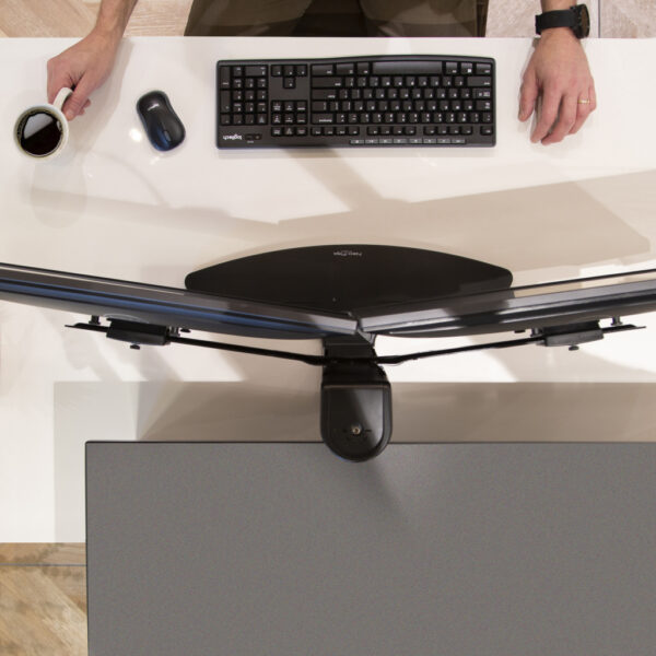 Ergotron Neo Flex Dual Monitor Lift Stand 62,2 cm (24.5") Bureau Zwart - Afbeelding 3