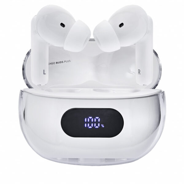 Intenso T312AE Hoofdtelefoons True Wireless Stereo (TWS) In-ear Gesprekken/Muziek/Sport/Elke dag USB Type-C Bluetooth Wit - Afbeelding 3