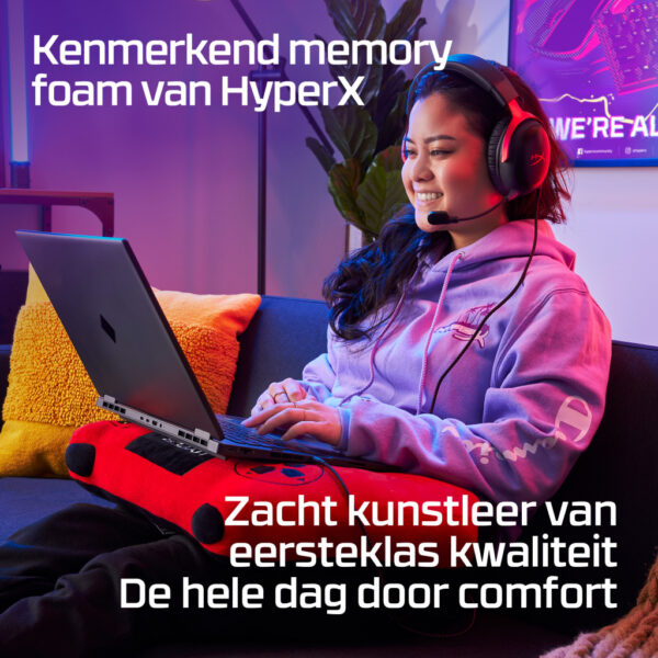 HyperX Cloud III - Gamingheadset (zwart/rood) - Afbeelding 6
