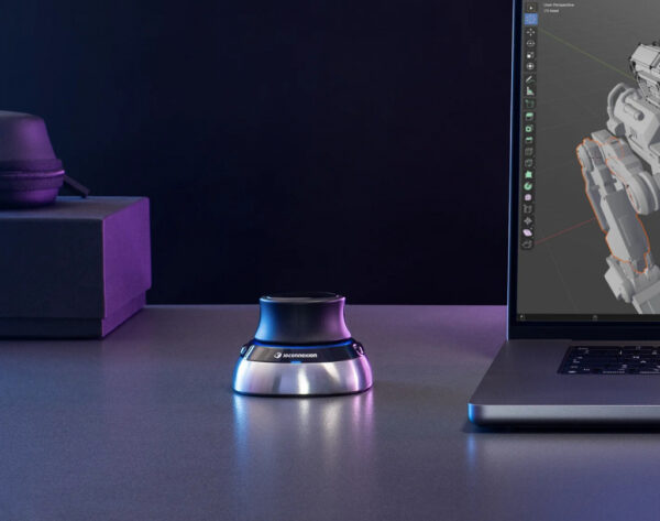 3Dconnexion SpaceMouse muis Kantoor RF Wireless + Bluetooth + USB Type-A 6DoF - Afbeelding 3