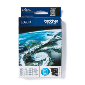 Brother LC985CBP inktcartridge 1 stuk(s) Origineel Cyaan
