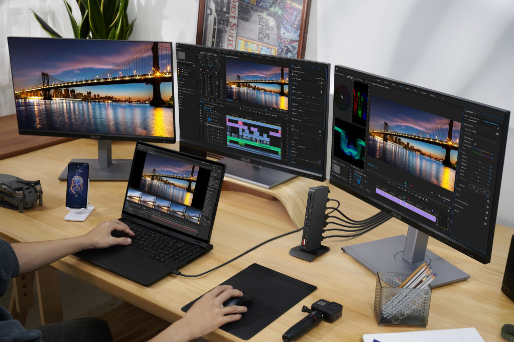 ASUS Triple 4K Thunderbolt 4 Dock DC500 Bedraad Zwart - Afbeelding 9
