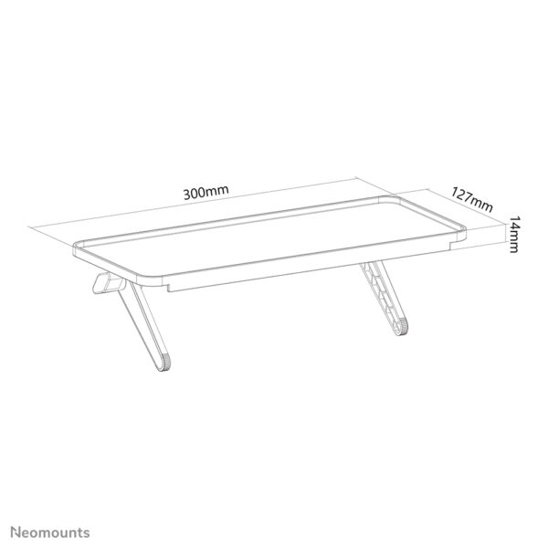 Neomounts AWL28-220BL1 Multimedia houder - universeel - Afbeelding 2