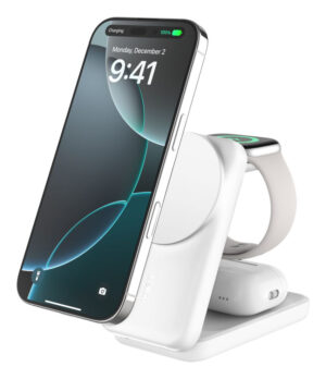 Belkin Qi2 Fitness tracker, Hoofdtelefoons, Smartphone, Smartwatch Wit USB Draadloos opladen Snel opladen Binnen