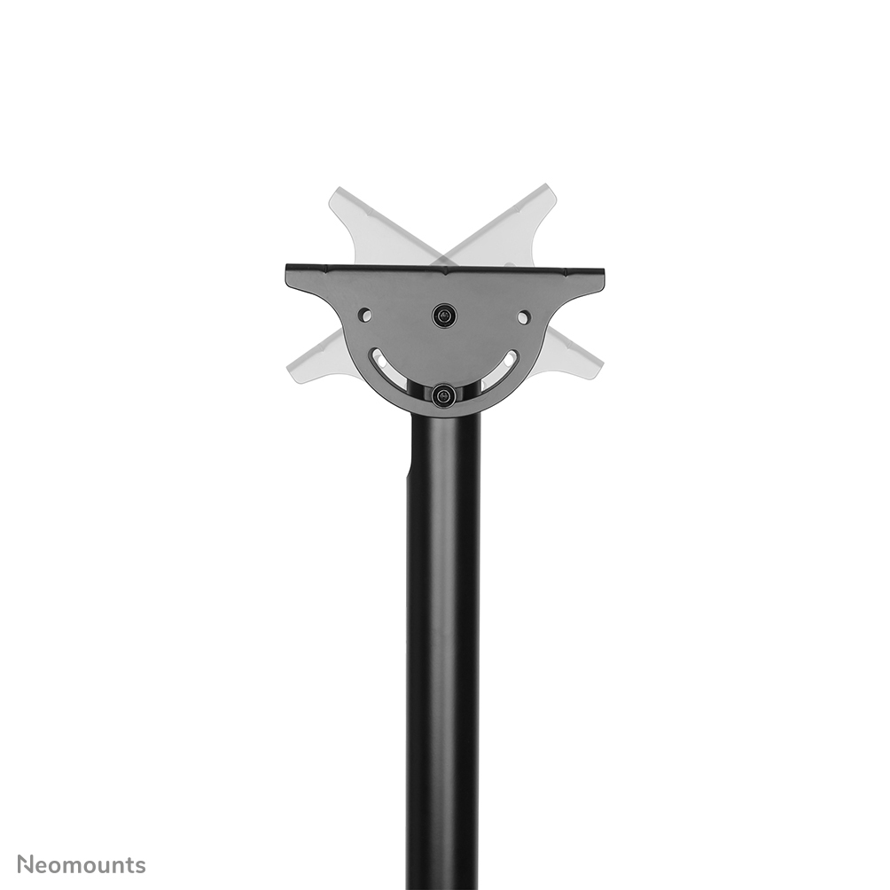 Neomounts NM-C440DBLACK Dual monitor/TV-beugel plafond 32-60" - h 56-91 cm - Afbeelding 7