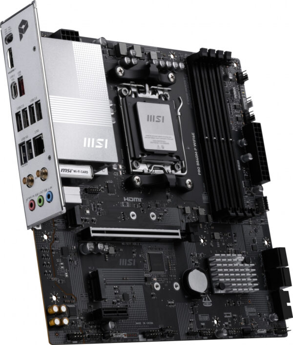 MSI PRO B840M-P WIFI6E moederbord AMD B840 Socket AM5 micro ATX - Afbeelding 4