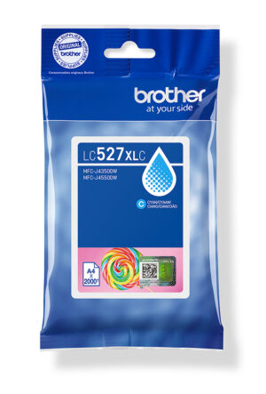 Brother LC527XLC inktcartridge 1 stuk(s) Origineel Hoog (XL) rendement Cyaan
