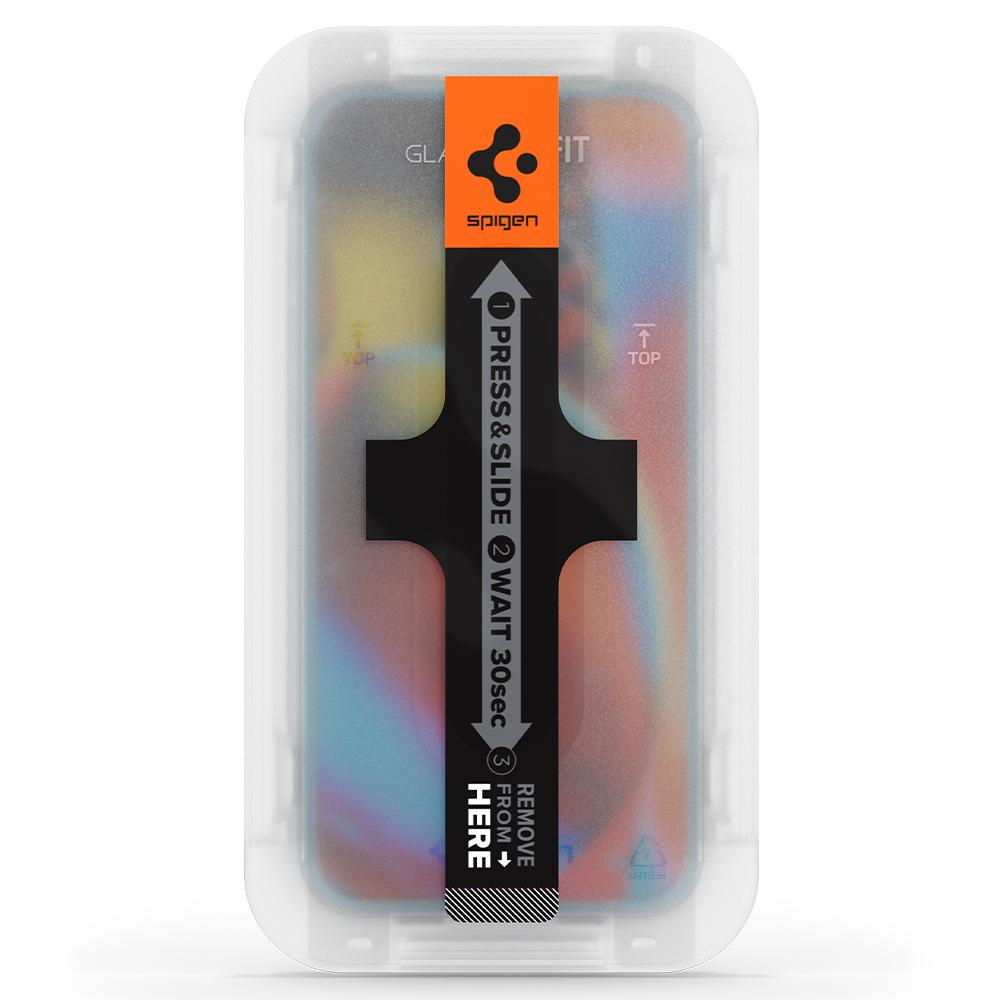 Spigen AGL03385 scherm- & rugbeschermer voor mobiele telefoons Doorzichtige schermbeschermer Apple 2 stuk(s) - Afbeelding 8