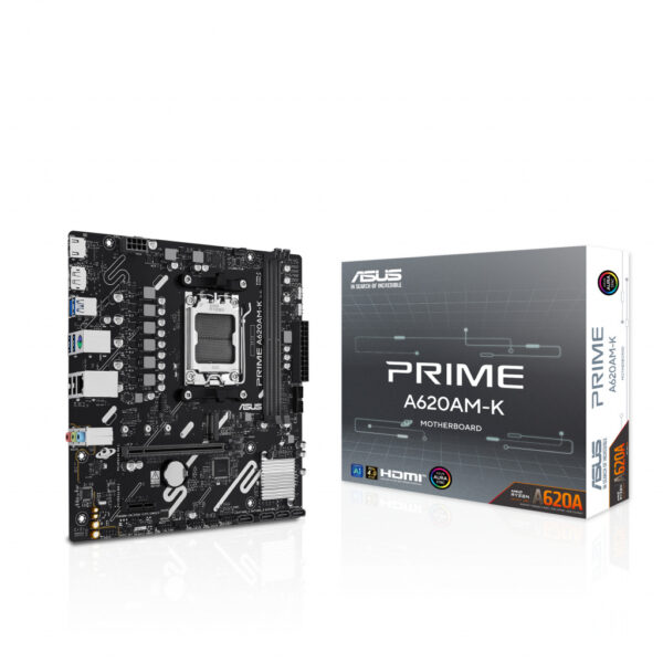 ASUS PRIME A620AM-K AMD A620A Socket AM5 micro ATX - Afbeelding 5