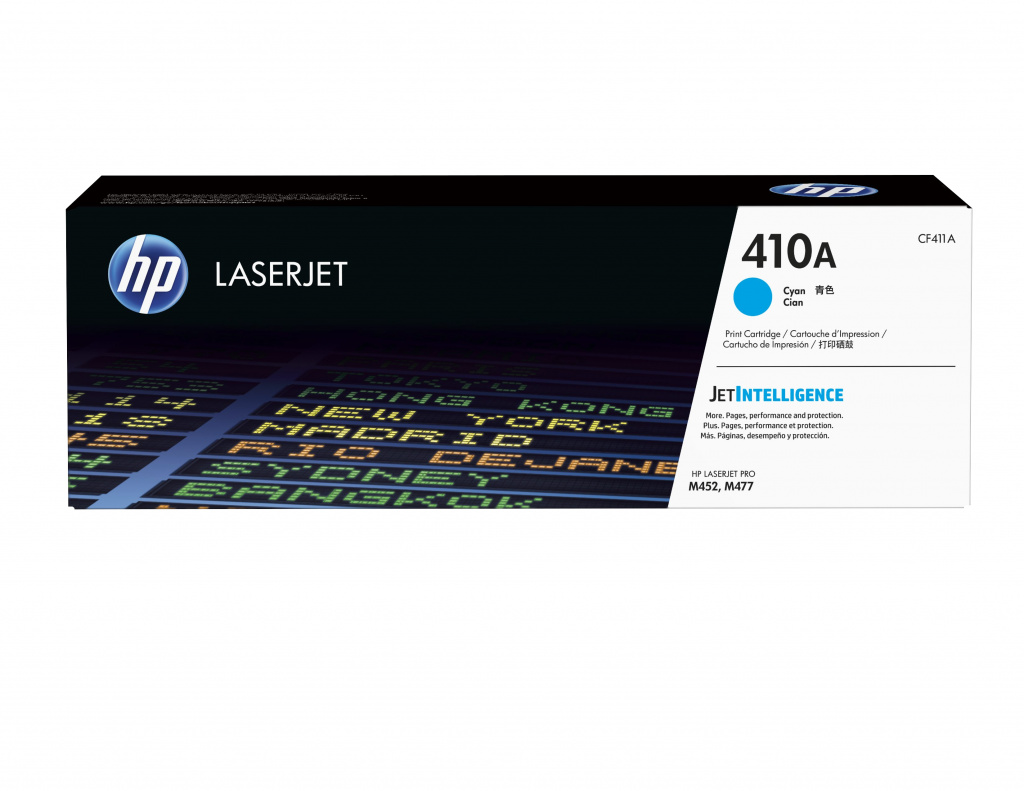 HP 410A originele cyaan LaserJet tonercartridge