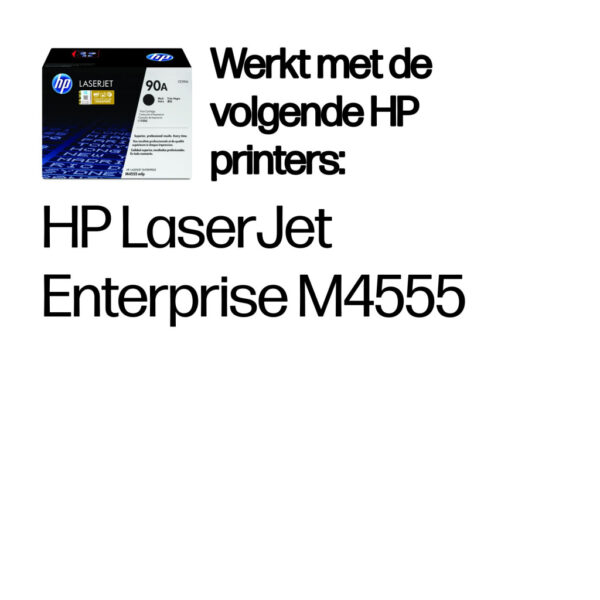HP 90A originele zwarte LaserJet tonercartridge - Afbeelding 2