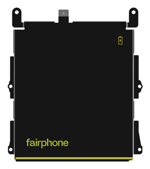 Fairphone F6BATT-1ZW-WW1 mobiele telefoon onderdeel Batterij/Accu Zwart