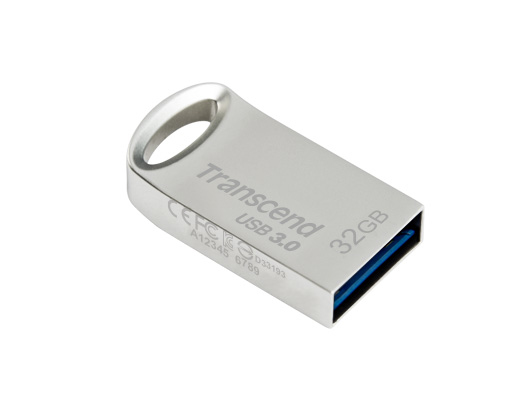 Transcend JetFlash 710 USB flash drive 32 GB USB Type-A 3.2 Gen 1 (3.1 Gen 1) Zilver - Afbeelding 2