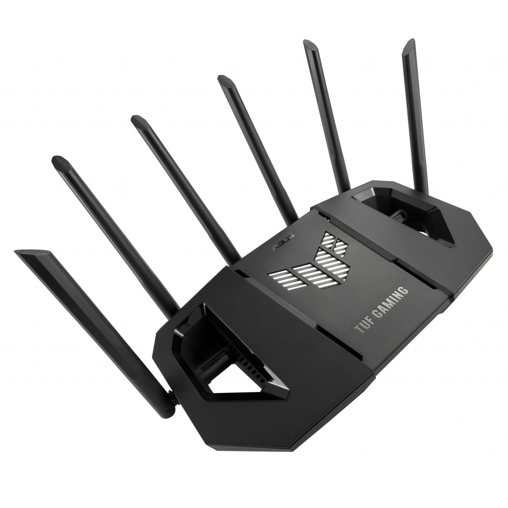 ASUS 90IG0A30-MO9C00 draadloze router 2.5 Gigabit Ethernet Tri-band (2,4 GHz / 5 GHz / 6 GHz) Zwart - Afbeelding 5