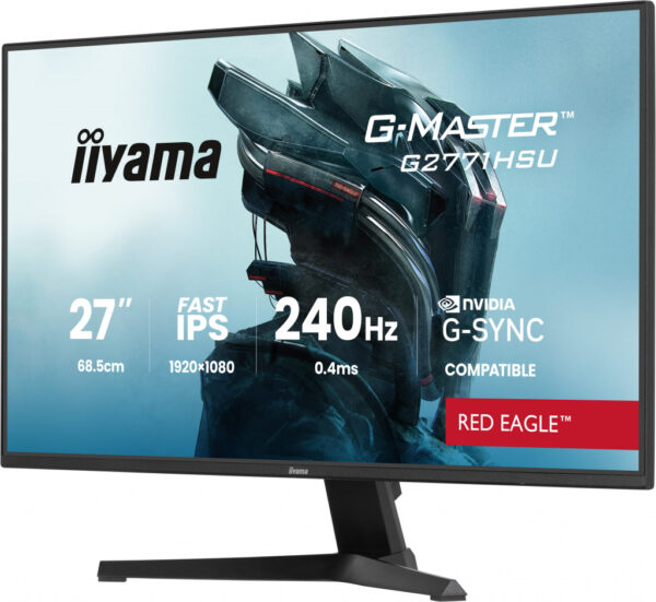 iiyama G2771HSU-B1 computer monitor 68,6 cm (27") 1920 x 1080 Pixels Zwart - Afbeelding 2