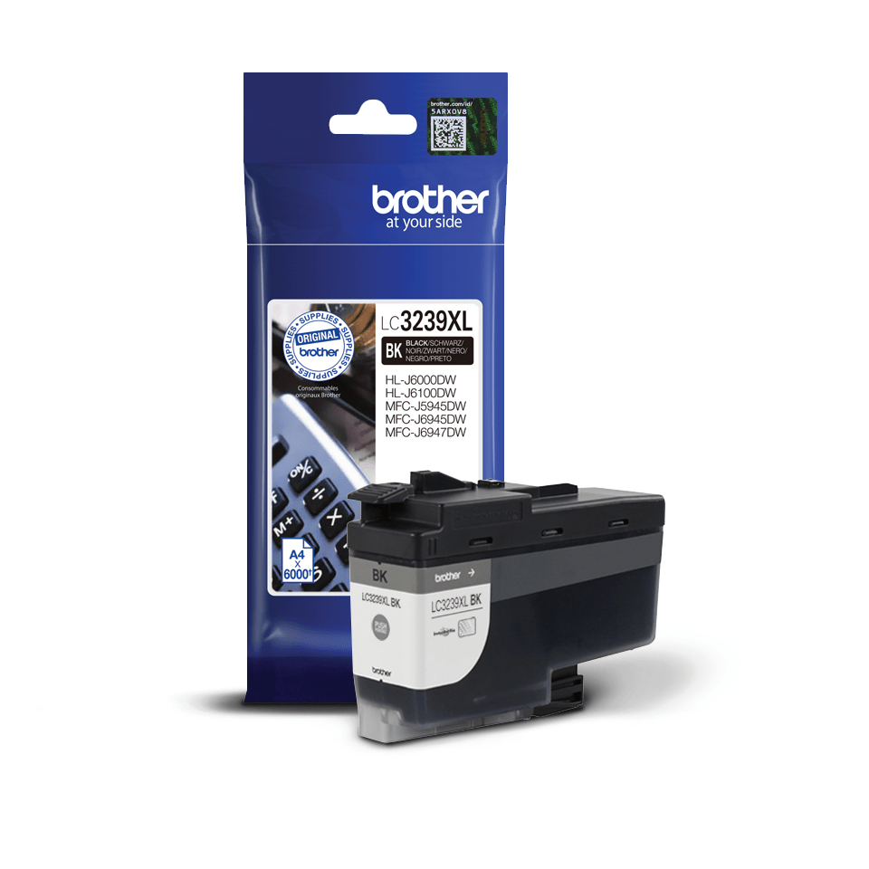 Brother LC-3239XLBK inktcartridge 1 stuk(s) Origineel Hoog (XL) rendement Zwart - Afbeelding 2