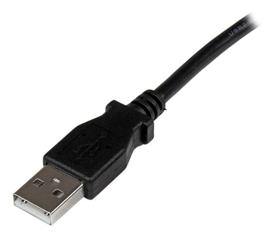 StarTech.com 3 m USB 2.0 A naar rechtshoekige B-kabel M/M - Afbeelding 2