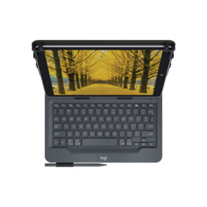 Logitech 920-008341 toetsenbord voor mobiel apparaat QWERTY Brits Engels Bluetooth Zwart