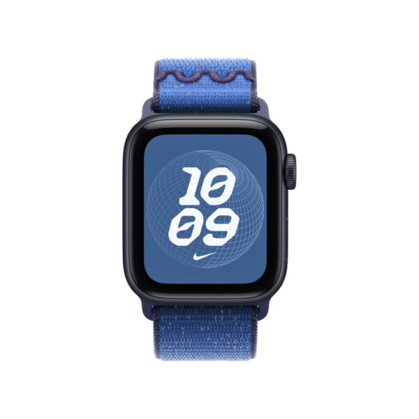 Apple Nike Sport Loop Band Blauw Nylon, Gerecycled polyester, Spandex - Afbeelding 2