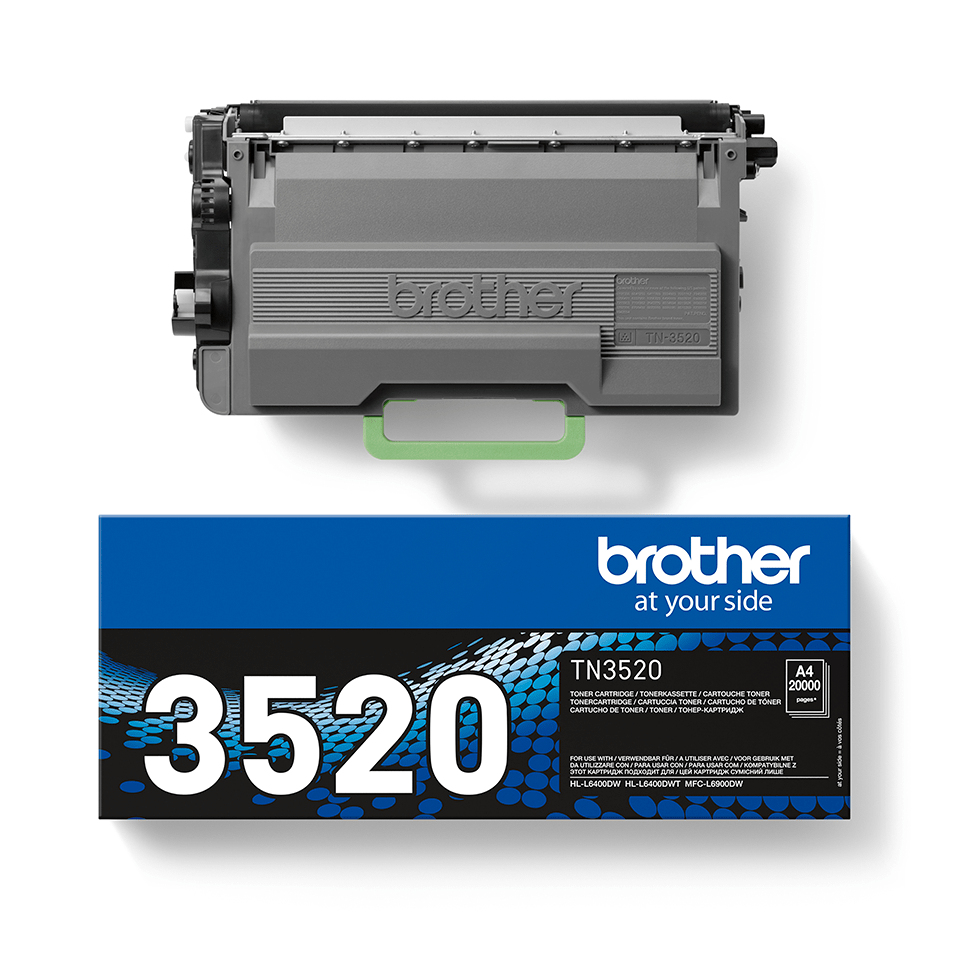 Brother TN-3520 tonercartridge 1 stuk(s) Origineel Zwart - Afbeelding 2